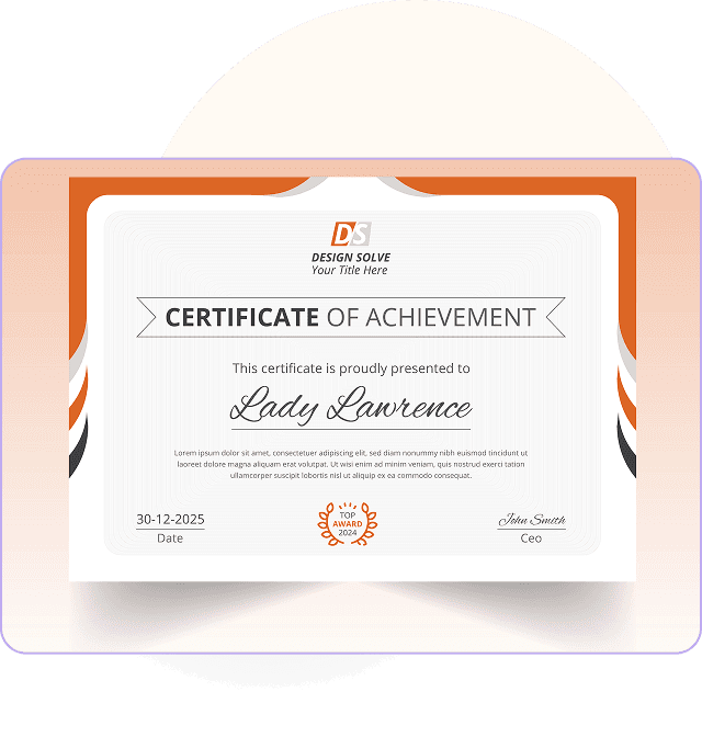 Certificate of Completion